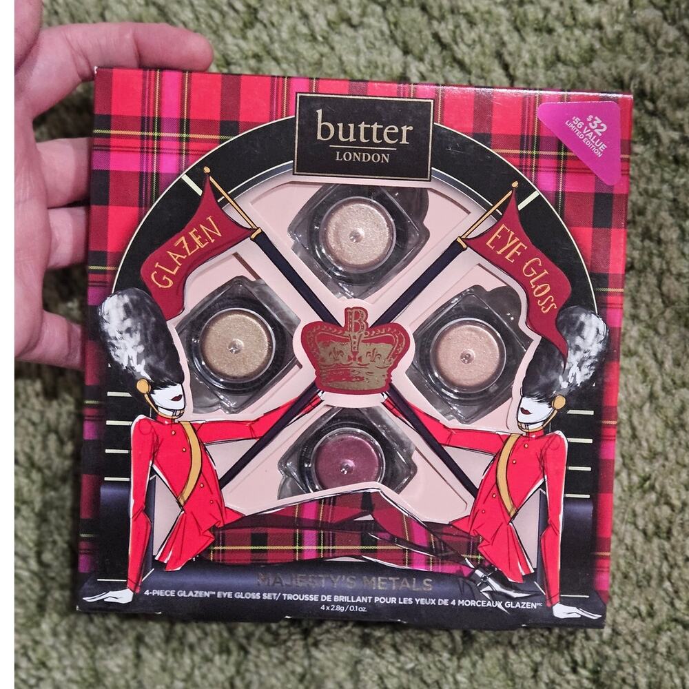 Butter London Glazen Eye Gloss Eyeshadow Set Majesty's Metals